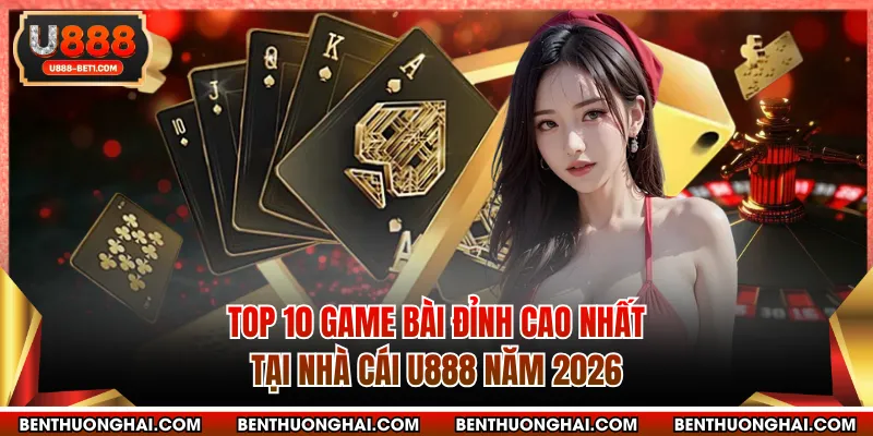 Top 10 Game Bài Đỉnh Cao Nhất Tại Nhà Cái U888 Năm 2026